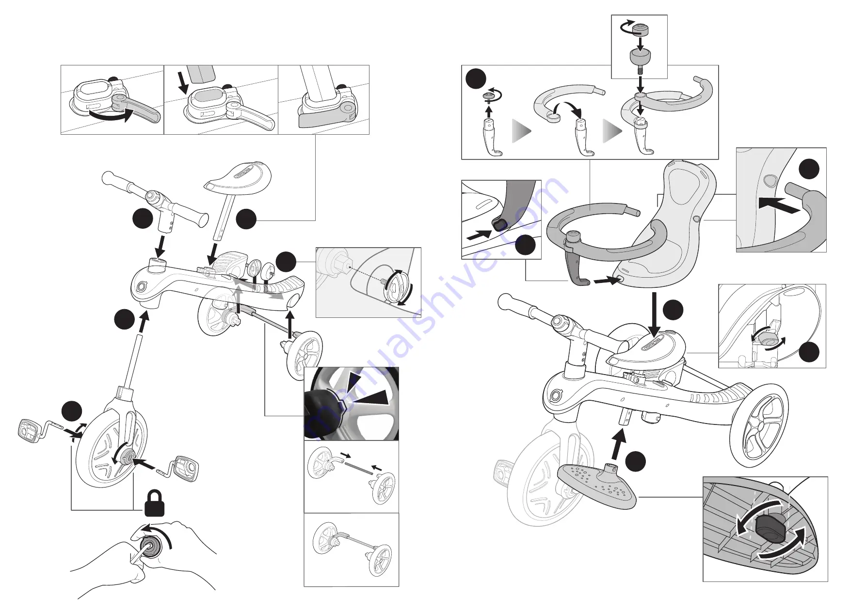 GLOBBER EXPLORER TRIKE 4in1 DELUXE PLAY Manual Download Page 2