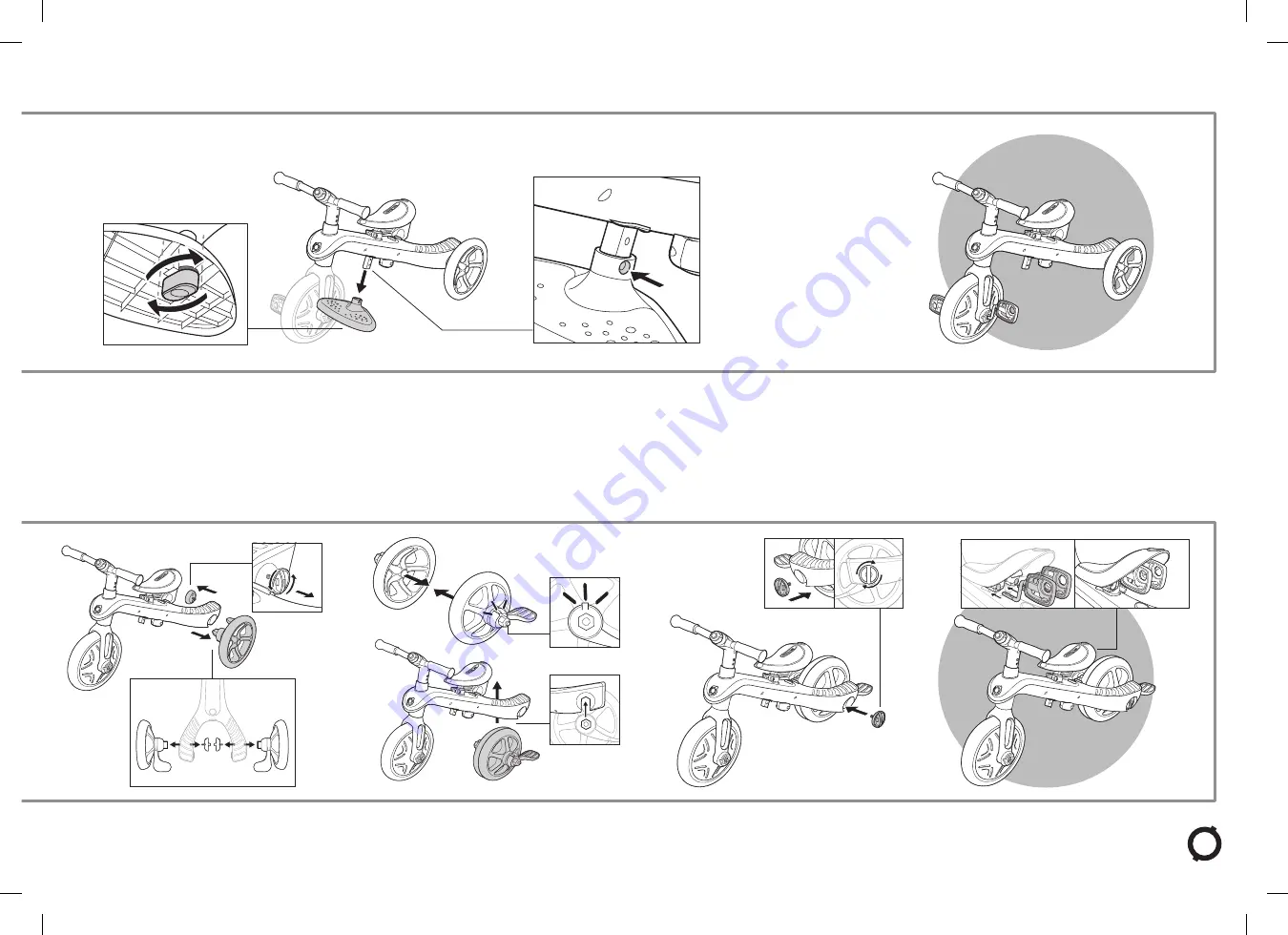 GLOBBER TRIKE 3 IN 1 Manual Download Page 5