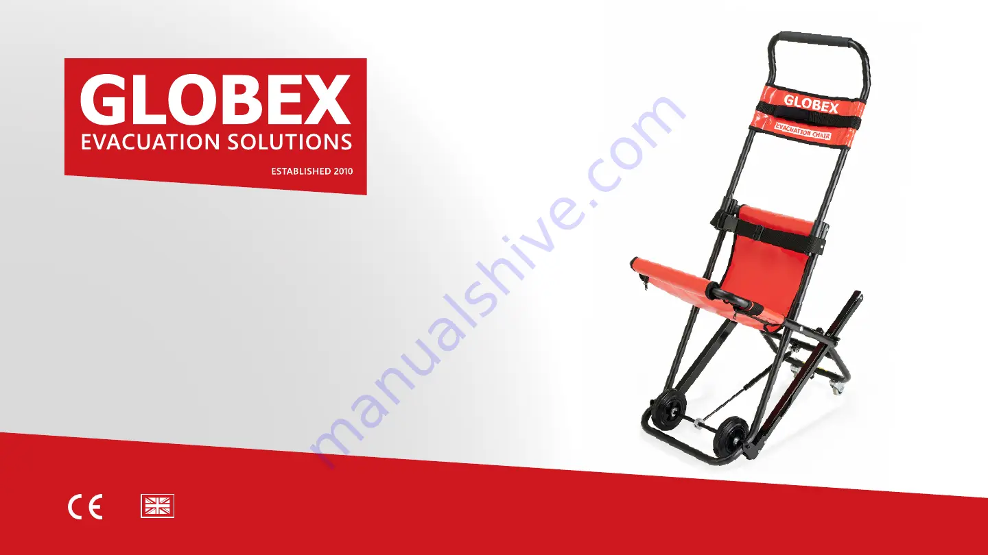 globex Standard Evacuation Chair Manual Download Page 1