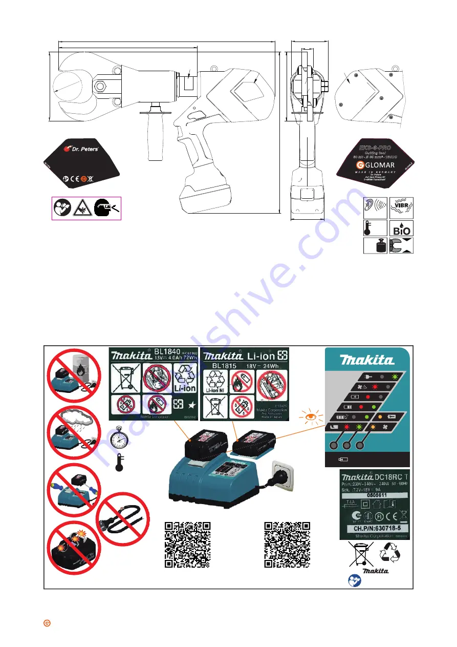 Glomar EKS-6-PRO Instruction Manual Download Page 3