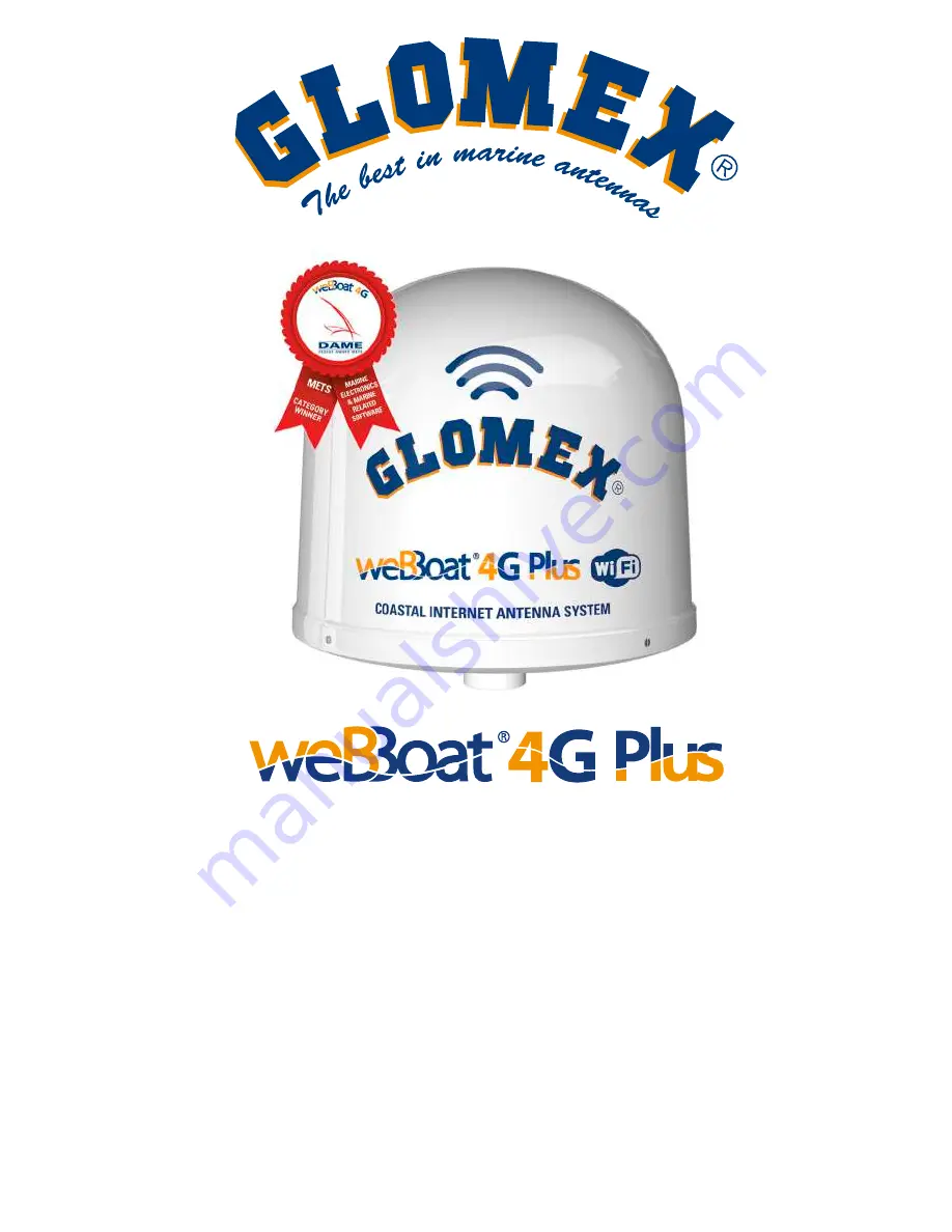 Glomex WebBoar 4G PLus Скачать руководство пользователя страница 1