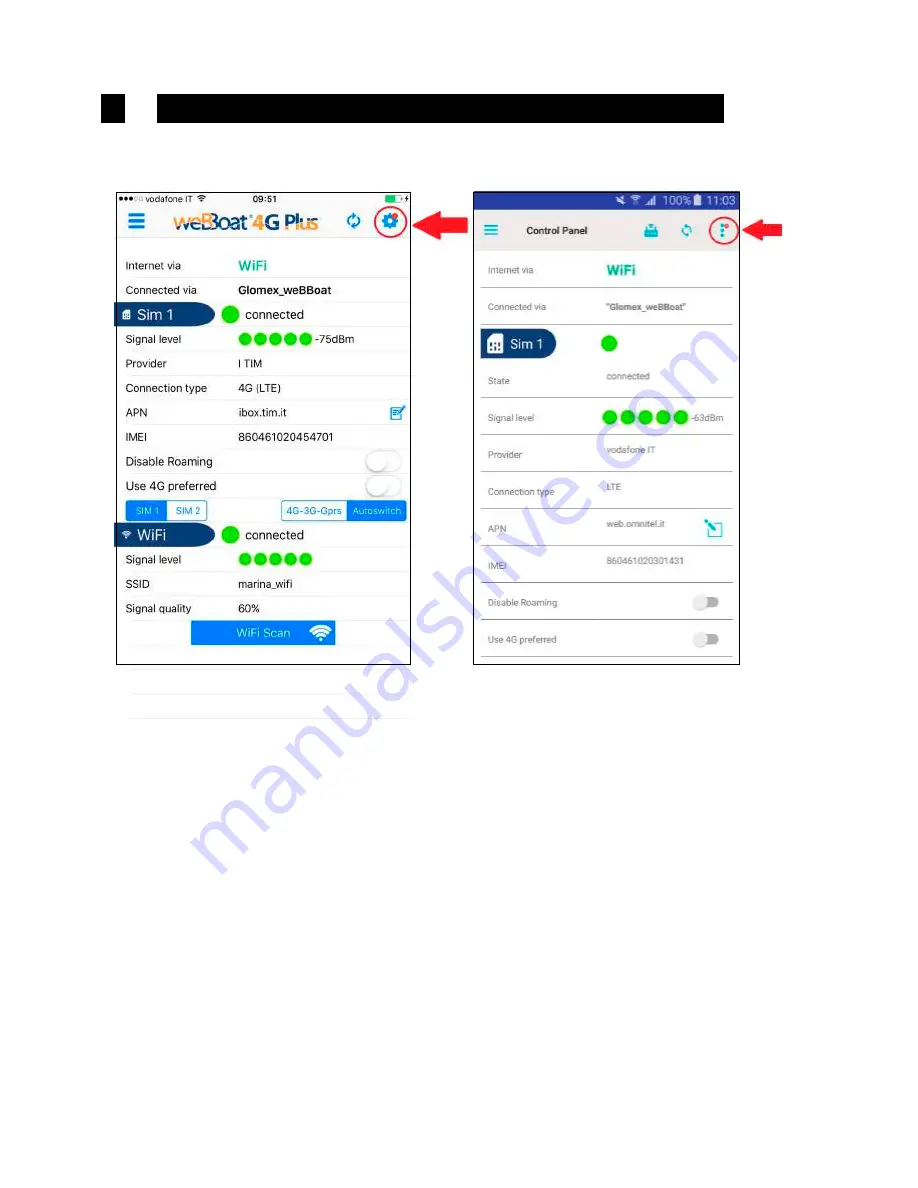 Glomex WebBoar 4G PLus User And Installation Manual Download Page 41