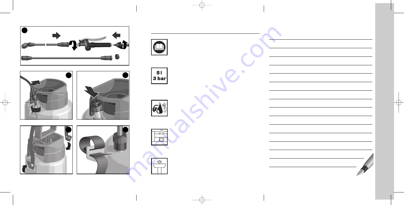 Gloria CleanMaster CM 50 Instructions For Use Manual Download Page 2