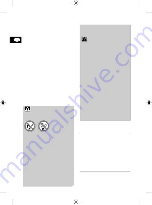 Gloria CleanMaster PERFORMANCE PF 12 Instructions For Use Manual Download Page 16