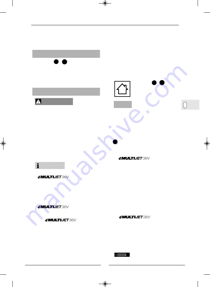 Gloria MULTIJET 000320.0000 User Manual Download Page 59