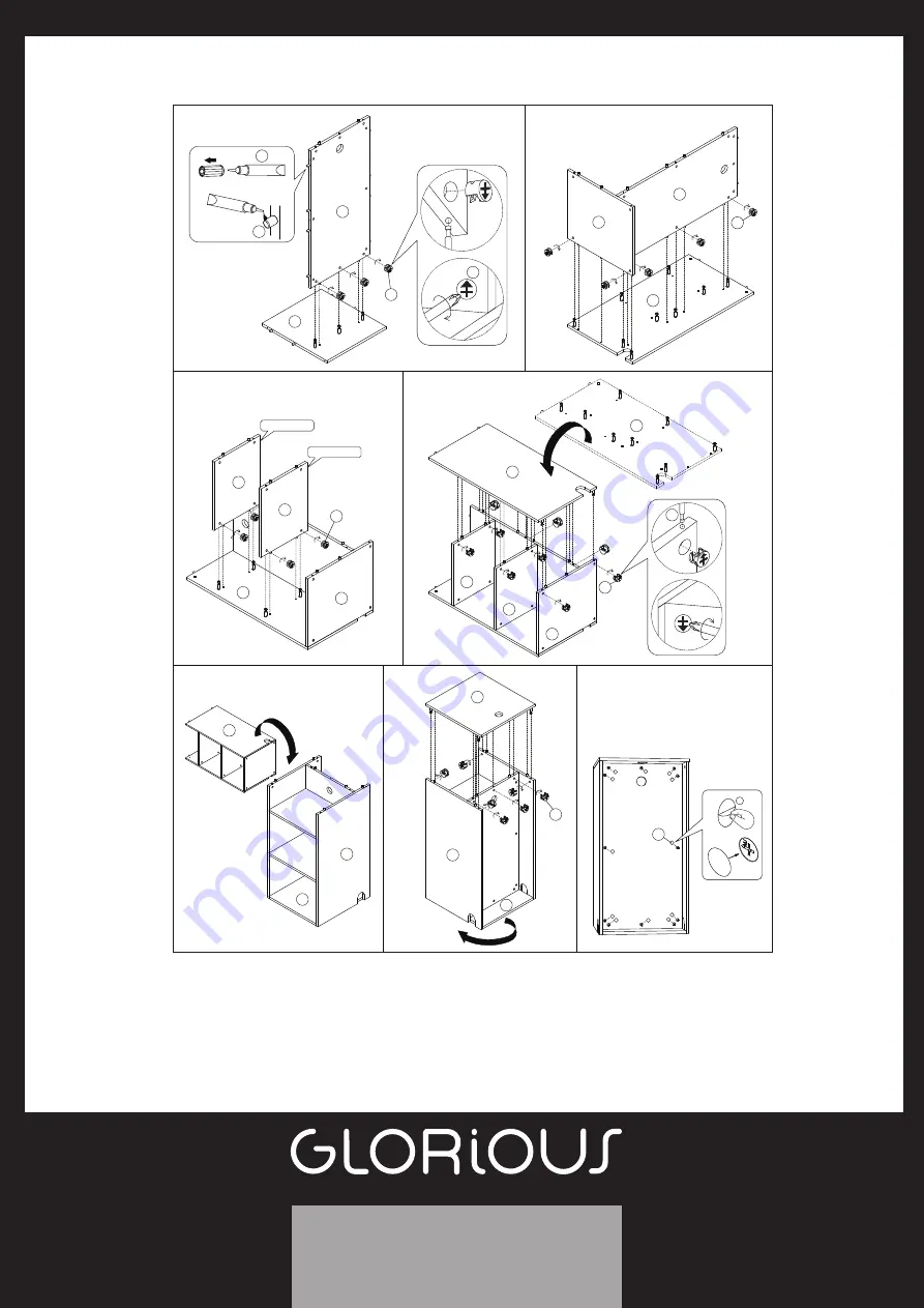 Glorious MODULAR MIX RACK Assembly Instructions Download Page 3