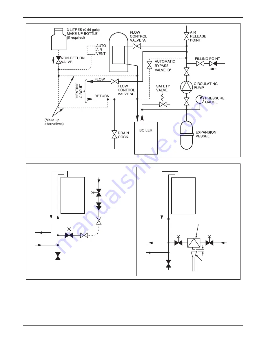 Glow-worm 12 hxi G.C.No. 41-019-01 Installation And Servicing Download Page 17