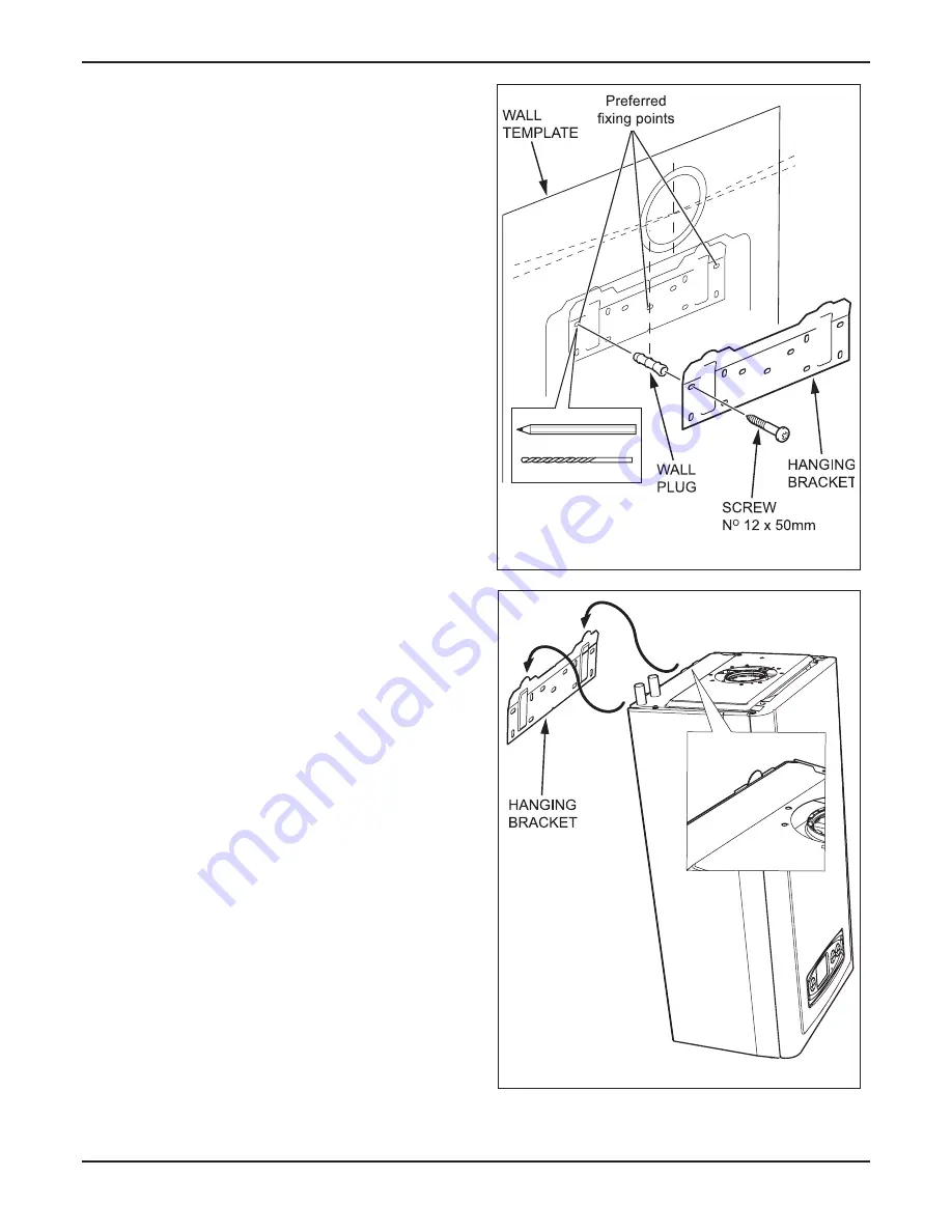 Glow-worm 12 hxi G.C.No. 41-019-01 Installation And Servicing Download Page 19