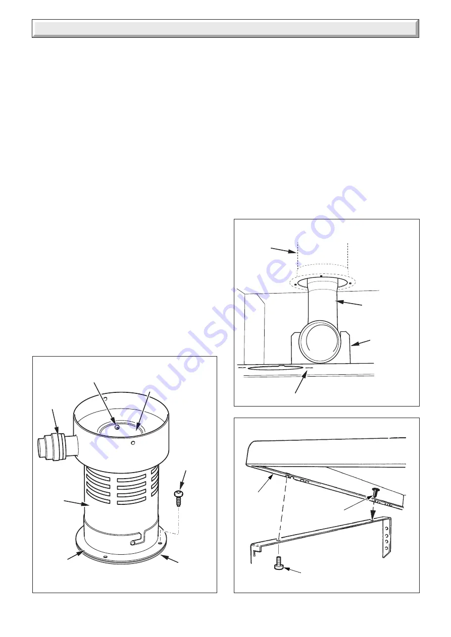 Glow-worm Hideaway 100C FF Instructions For Use Installation And Servicing Download Page 19