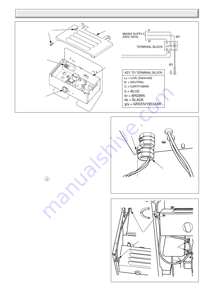 Glow-worm Hideaway 100C FF Instructions For Use Installation And Servicing Download Page 20