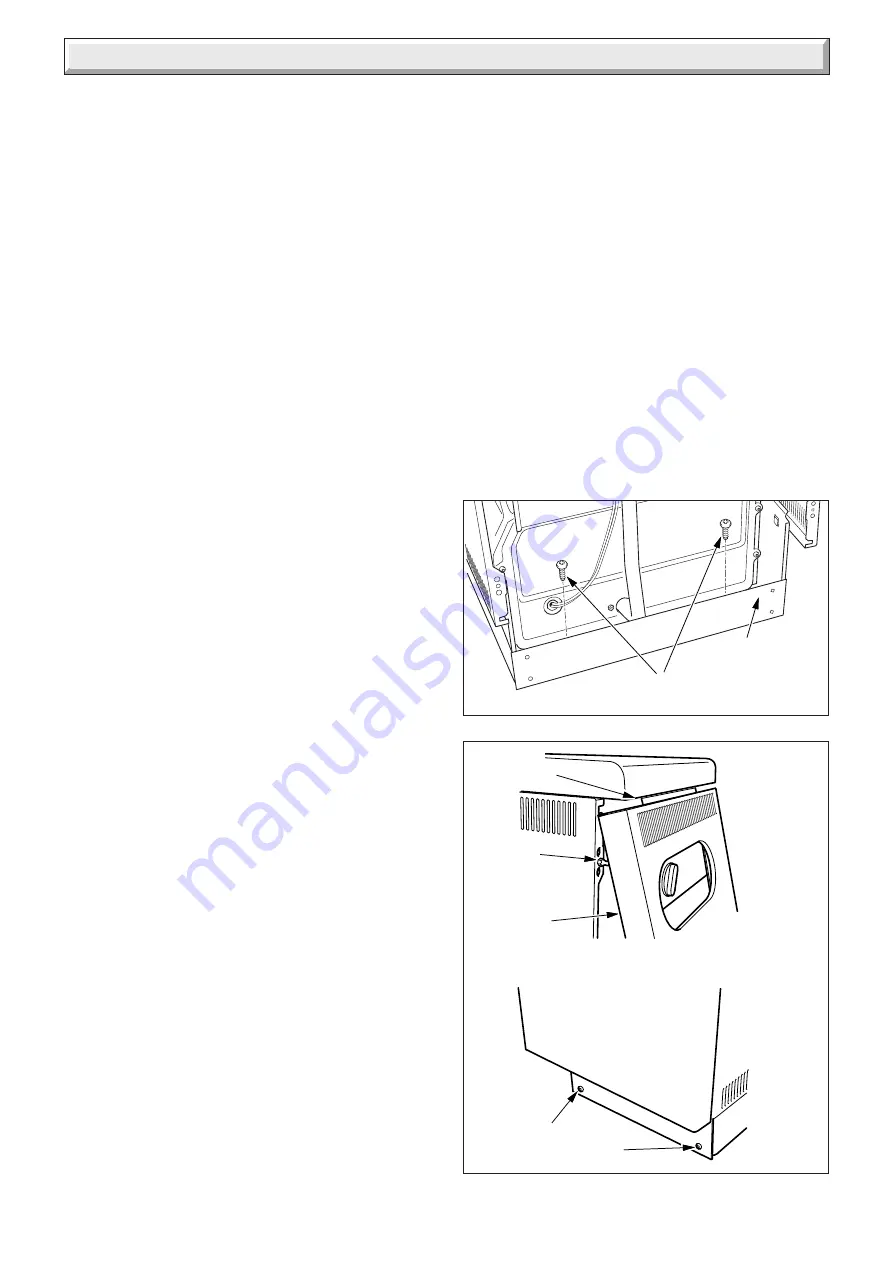 Glow-worm Hideaway 100C FF Instructions For Use Installation And Servicing Download Page 22