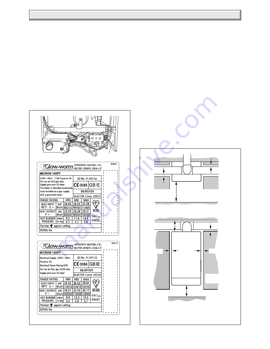 Glow-worm Micron 100FF Скачать руководство пользователя страница 7