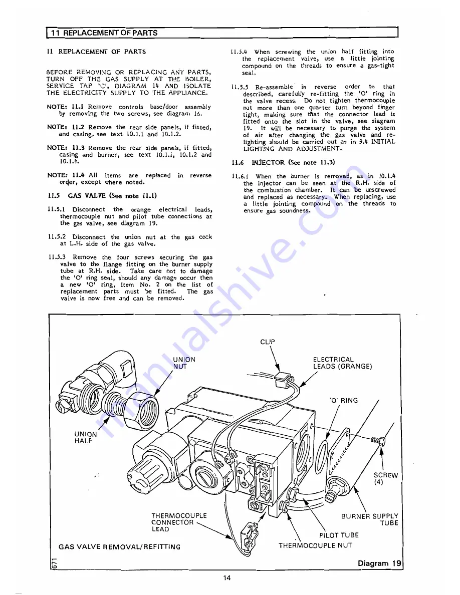 Glow-worm Space saver 50 Mk II Installation And Servicing Instructions Download Page 14