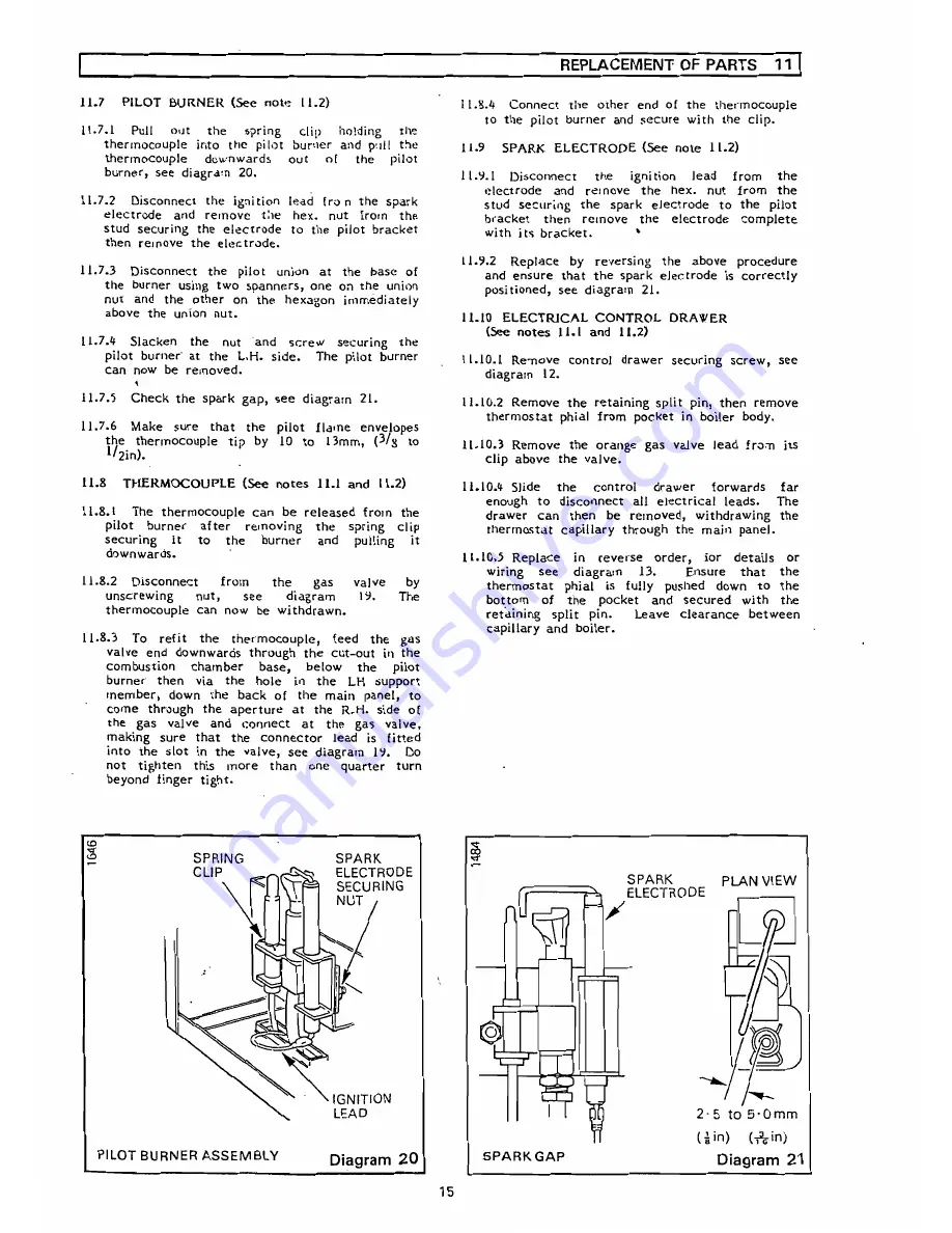 Glow-worm Space saver 50 Mk II Installation And Servicing Instructions Download Page 15