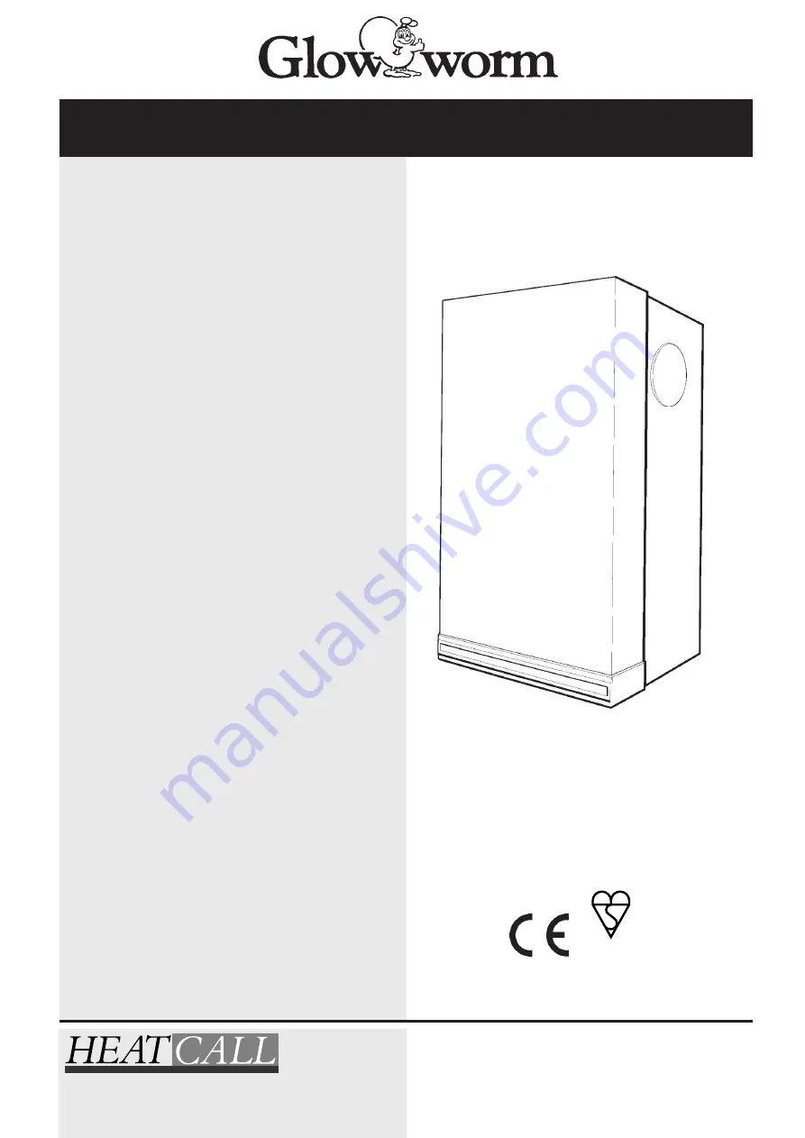 Glowworm GC 41 319 08 Installation And Servicing Instructions Download Page 1