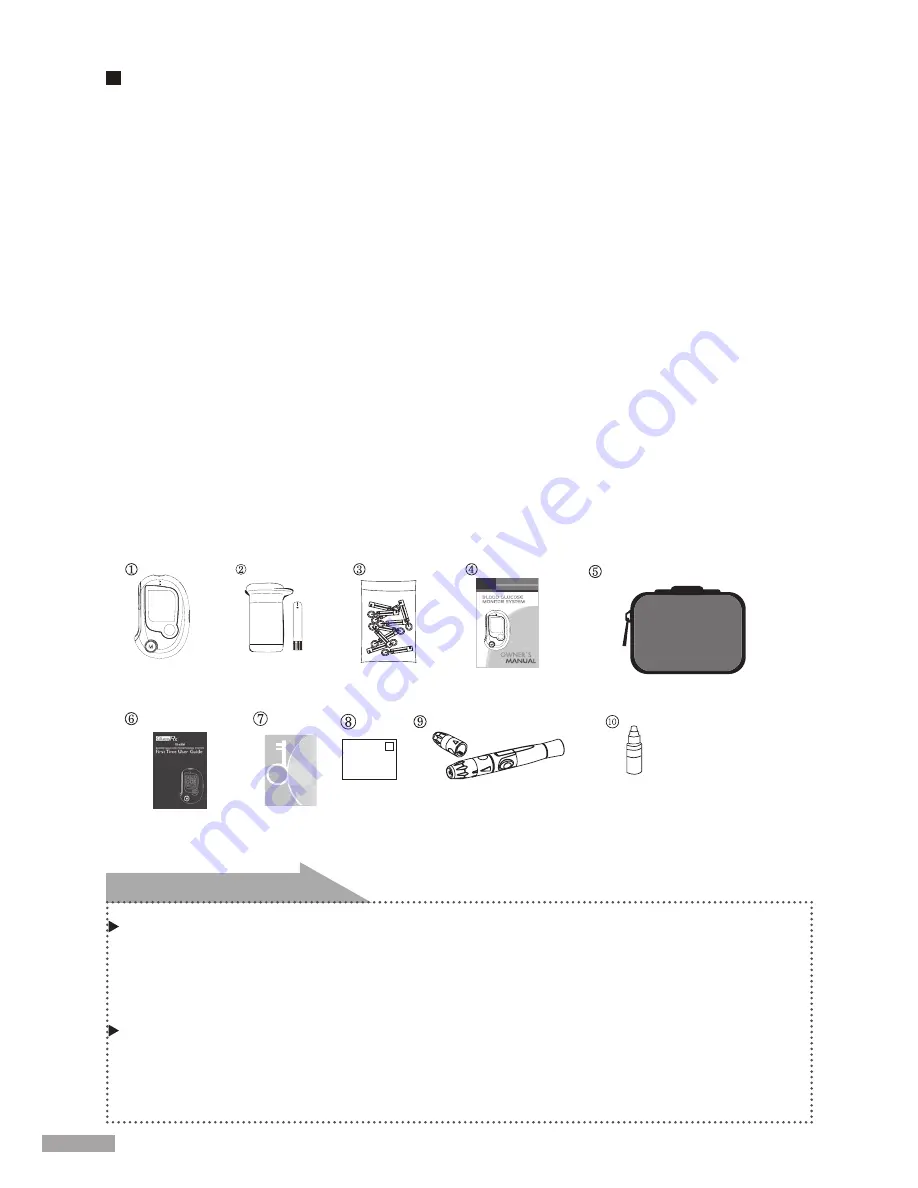 GlucoRx TD-4230 Owner'S Manual Download Page 10