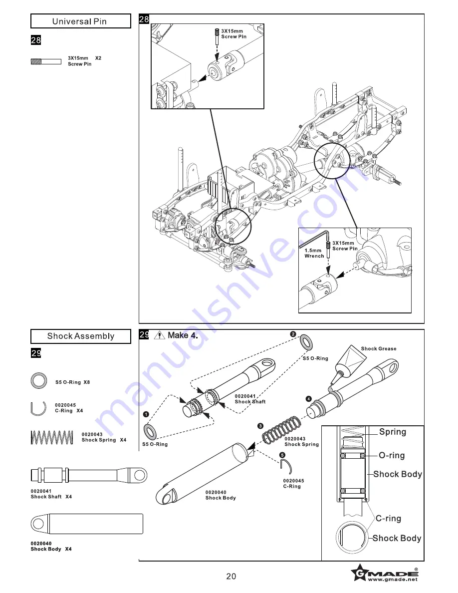 Gmade SawBack Скачать руководство пользователя страница 21