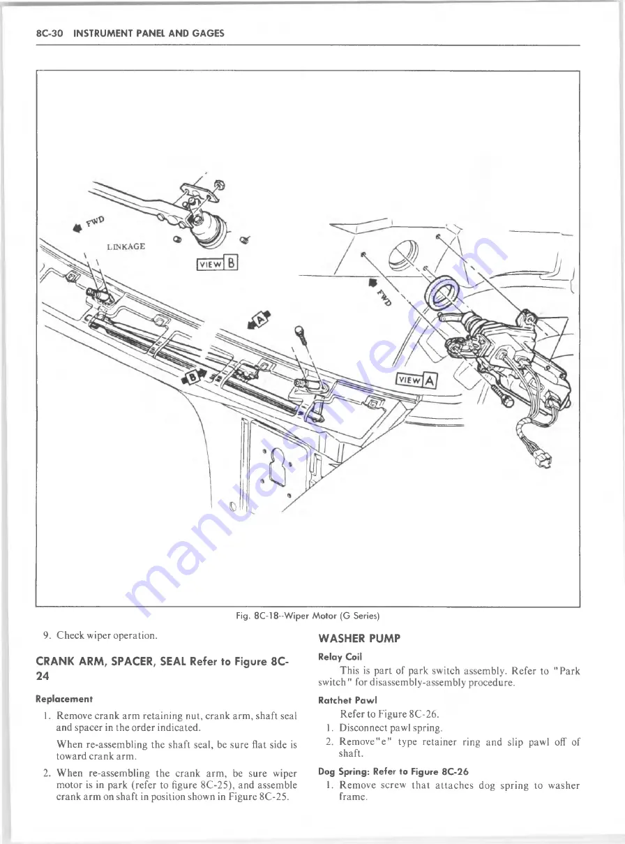 GMC 1982 Light Duty Truck Service Manual Download Page 1322