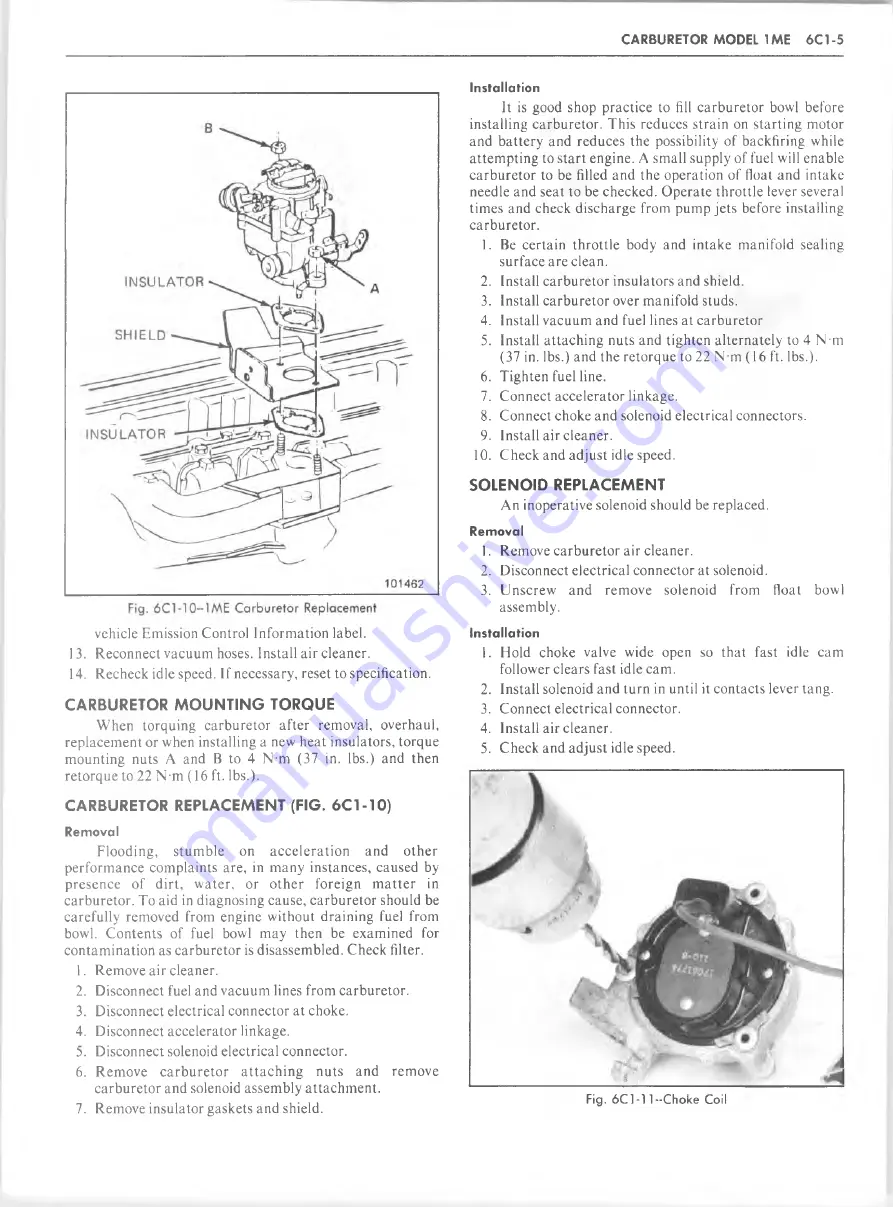 GMC 1982 Light Duty Truck Скачать руководство пользователя страница 789