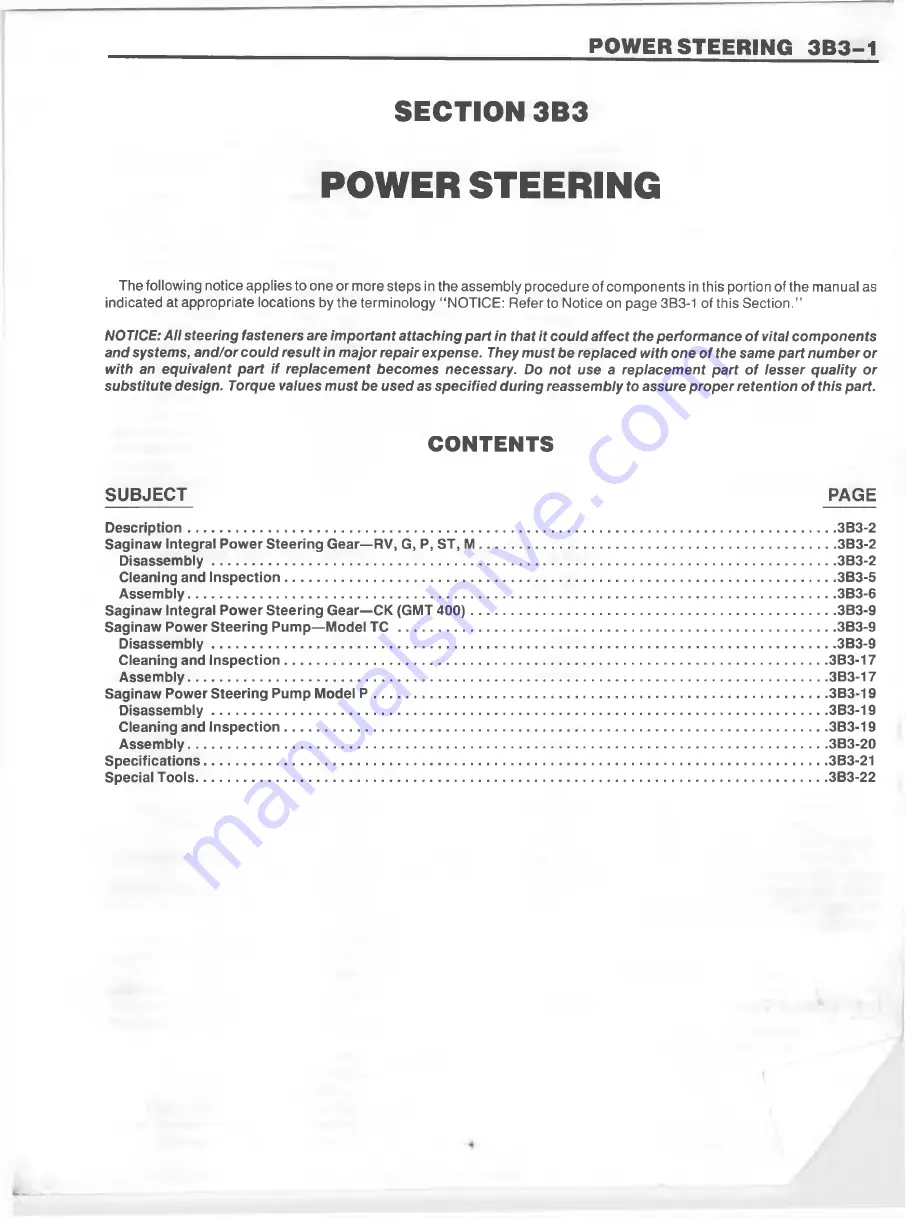 GMC 1989 Light Duty Truck Repair Manual Download Page 115