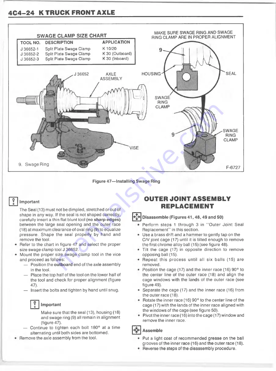 GMC 1989 Light Duty Truck Скачать руководство пользователя страница 312