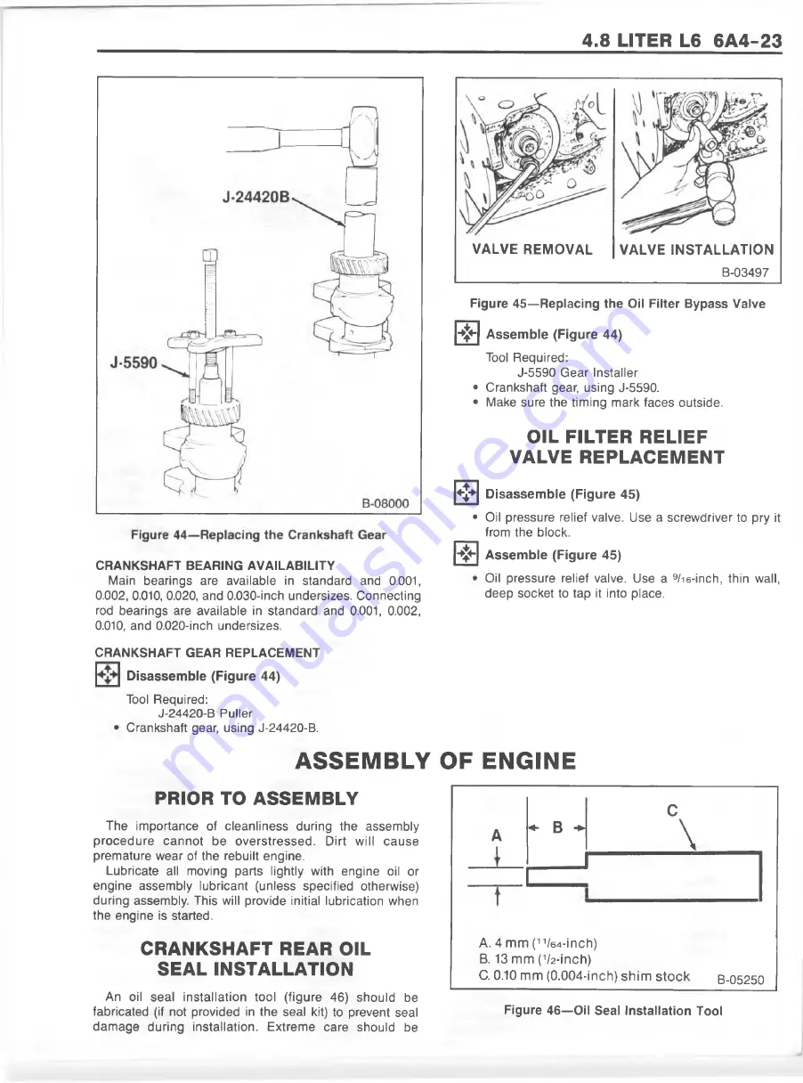 GMC 1989 Light Duty Truck Скачать руководство пользователя страница 477