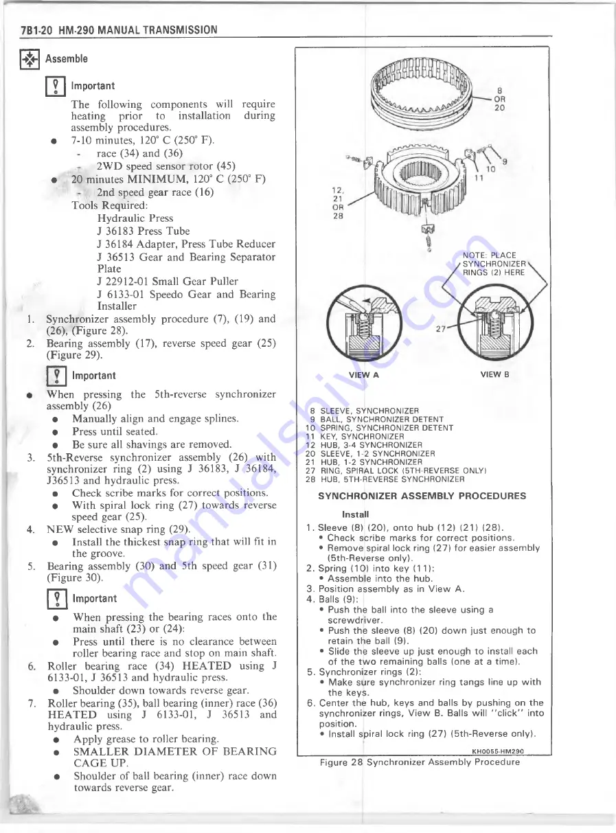 GMC 1989 Light Duty Truck Repair Manual Download Page 858