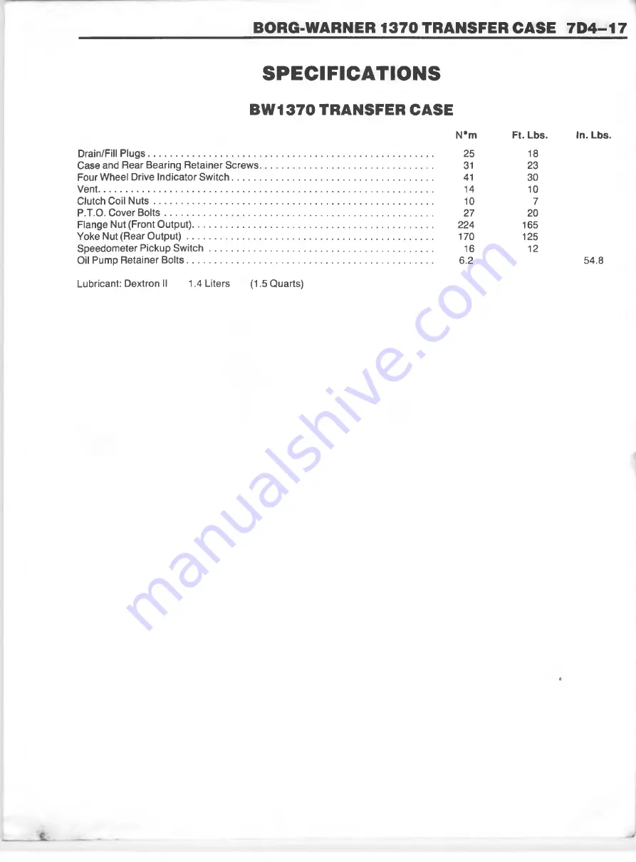 GMC 1989 Light Duty Truck Repair Manual Download Page 995