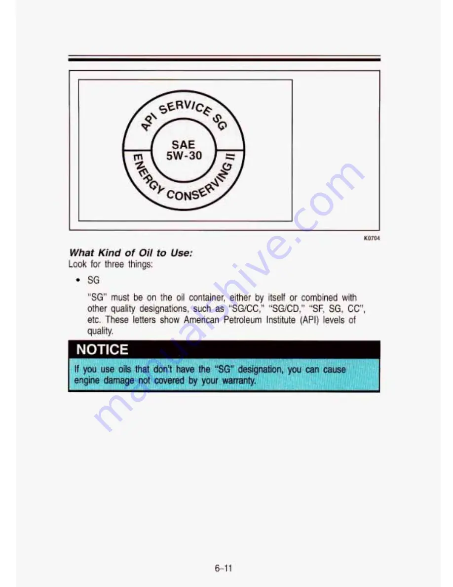 GMC 1993 Sonoma Owner'S Manual Download Page 259