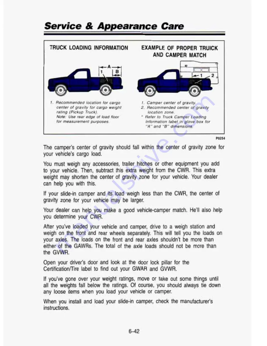 GMC 1993 Sonoma Скачать руководство пользователя страница 290