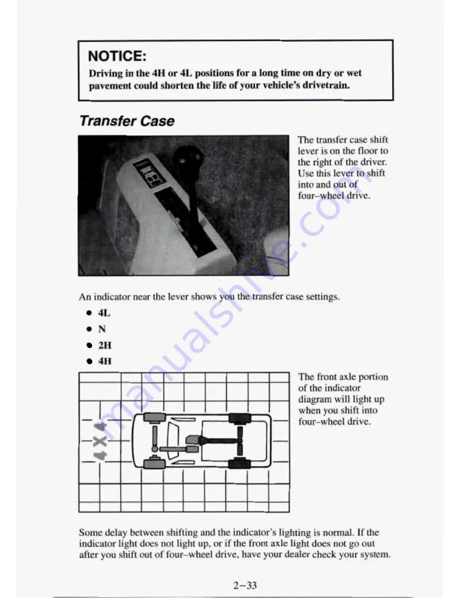 GMC 1994 Suburban Owner'S Manual Download Page 89