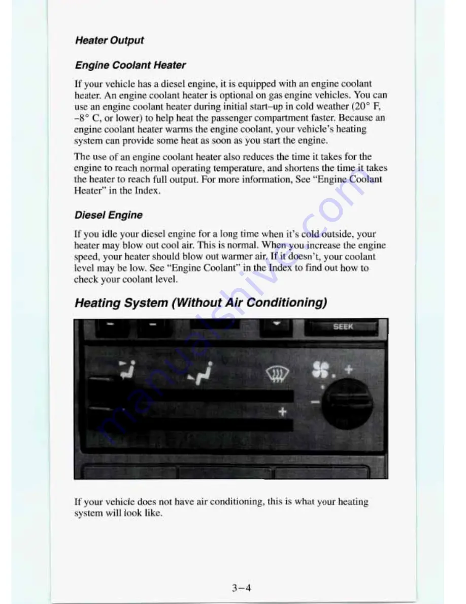 GMC 1994 Suburban Owner'S Manual Download Page 142