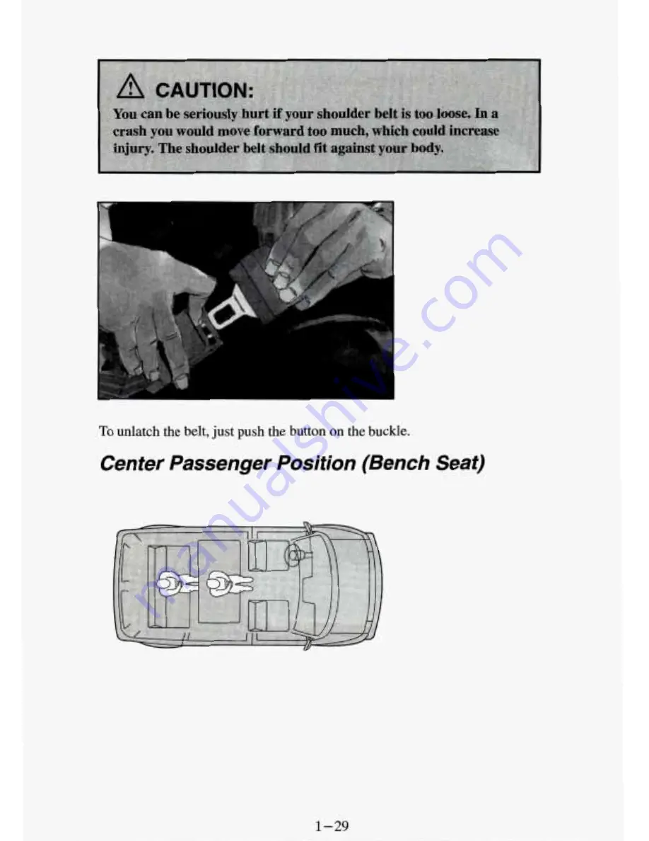 GMC 1995 Safari Owner'S Manual Download Page 39