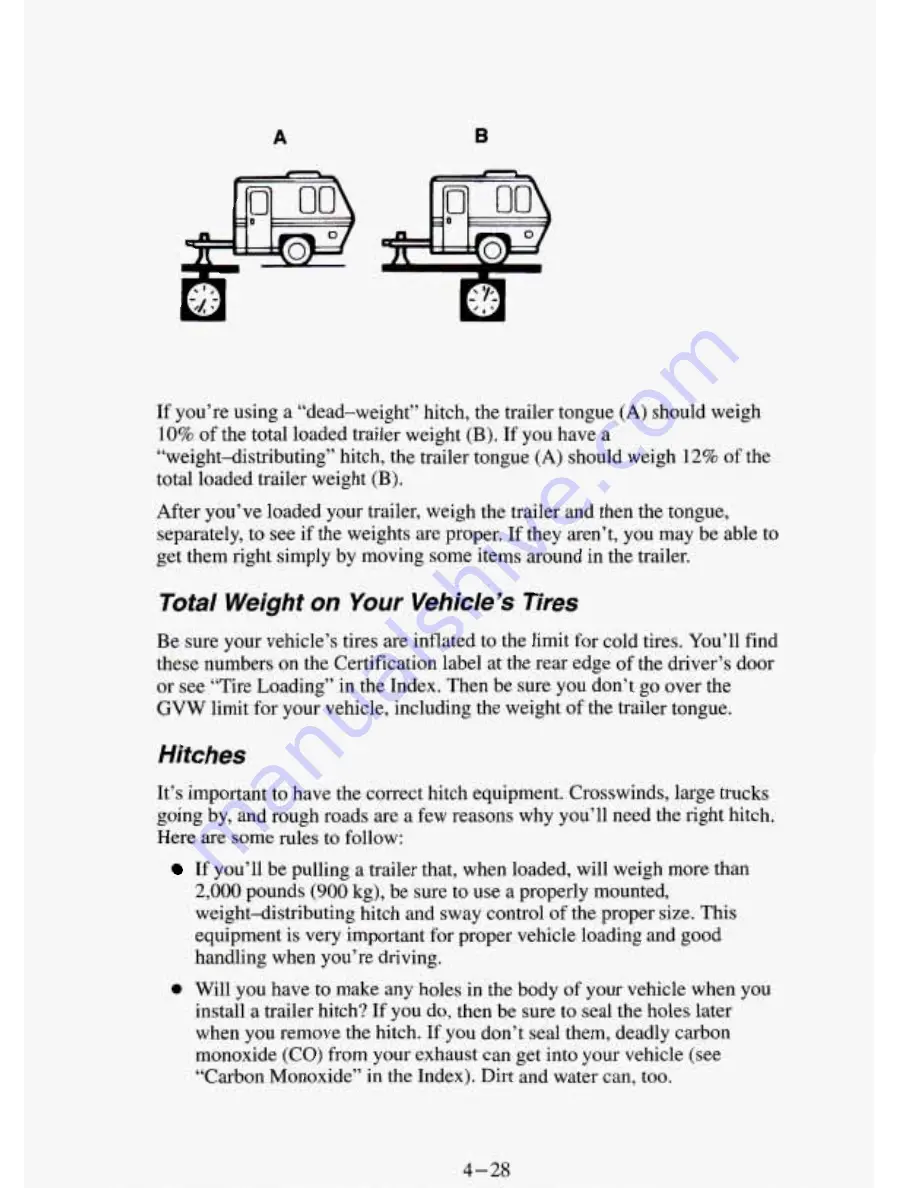 GMC 1995 Safari Owner'S Manual Download Page 164