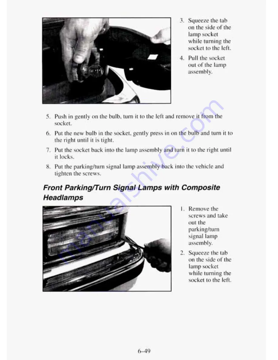 GMC 1995 Suburban Owner'S Manual Download Page 331