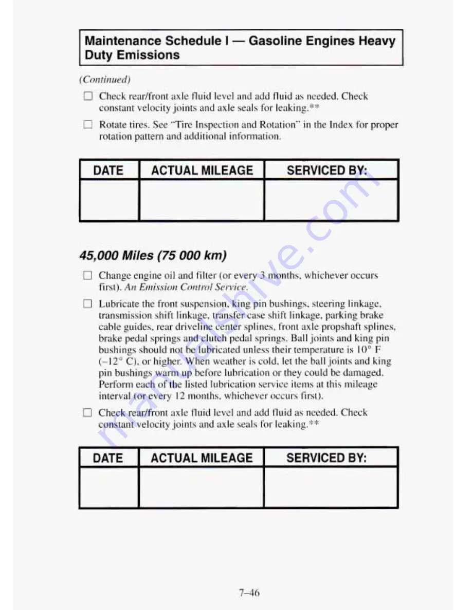 GMC 1995 Suburban Owner'S Manual Download Page 414