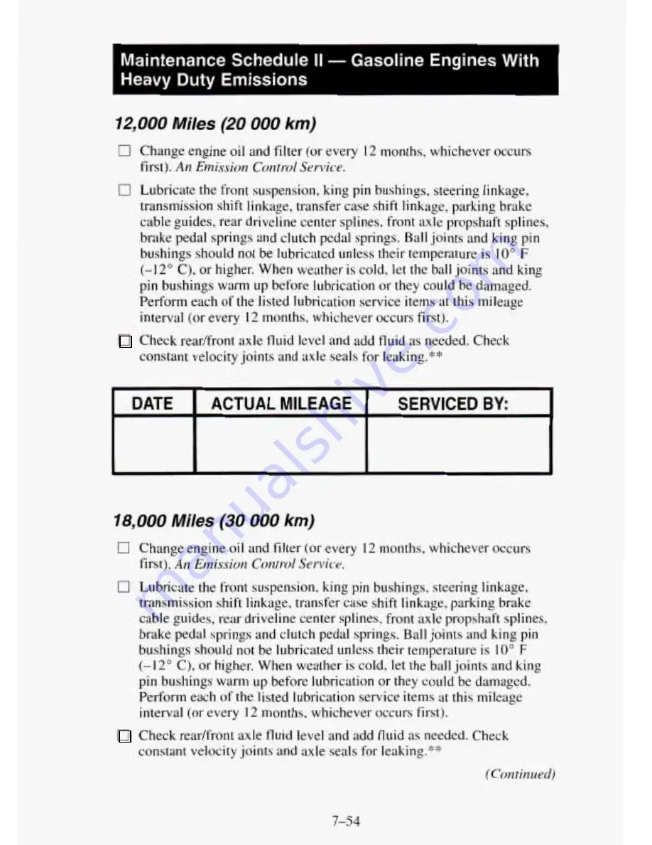 GMC 1995 Suburban Owner'S Manual Download Page 422