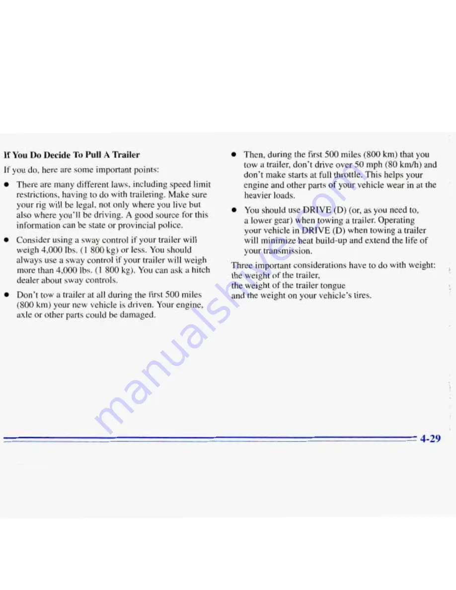 GMC 1996 Savana Owner'S Manual Download Page 177