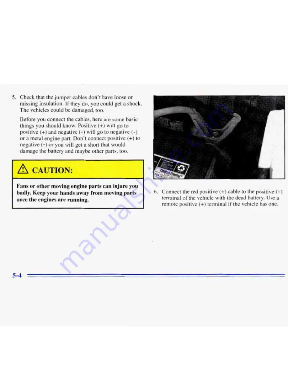 GMC 1996 Savana Owner'S Manual Download Page 192