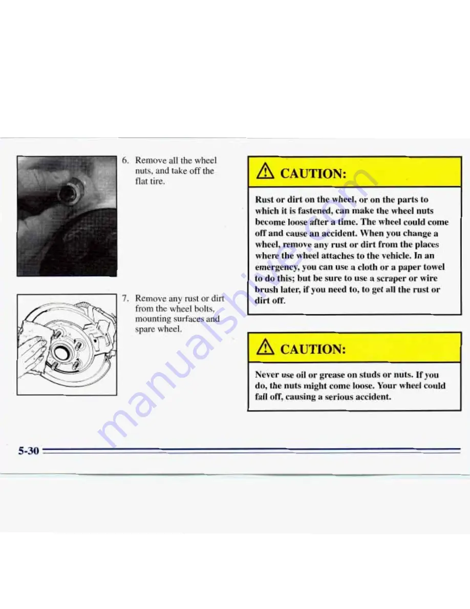 GMC 1996 Savana Owner'S Manual Download Page 218