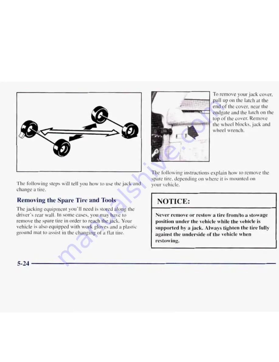 GMC 1997 Jimmy Owner'S Manual Download Page 245