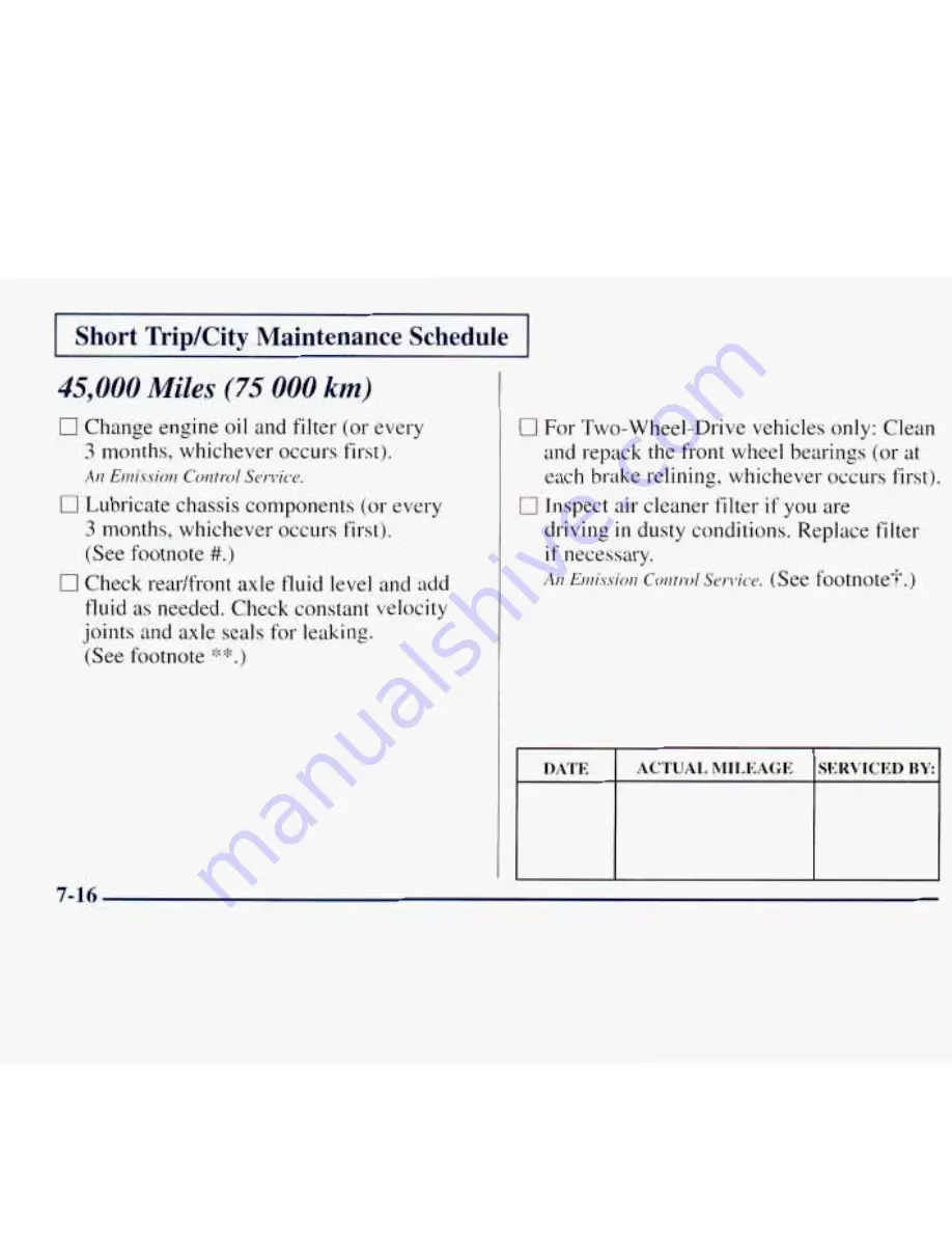 GMC 1997 Jimmy Owner'S Manual Download Page 339