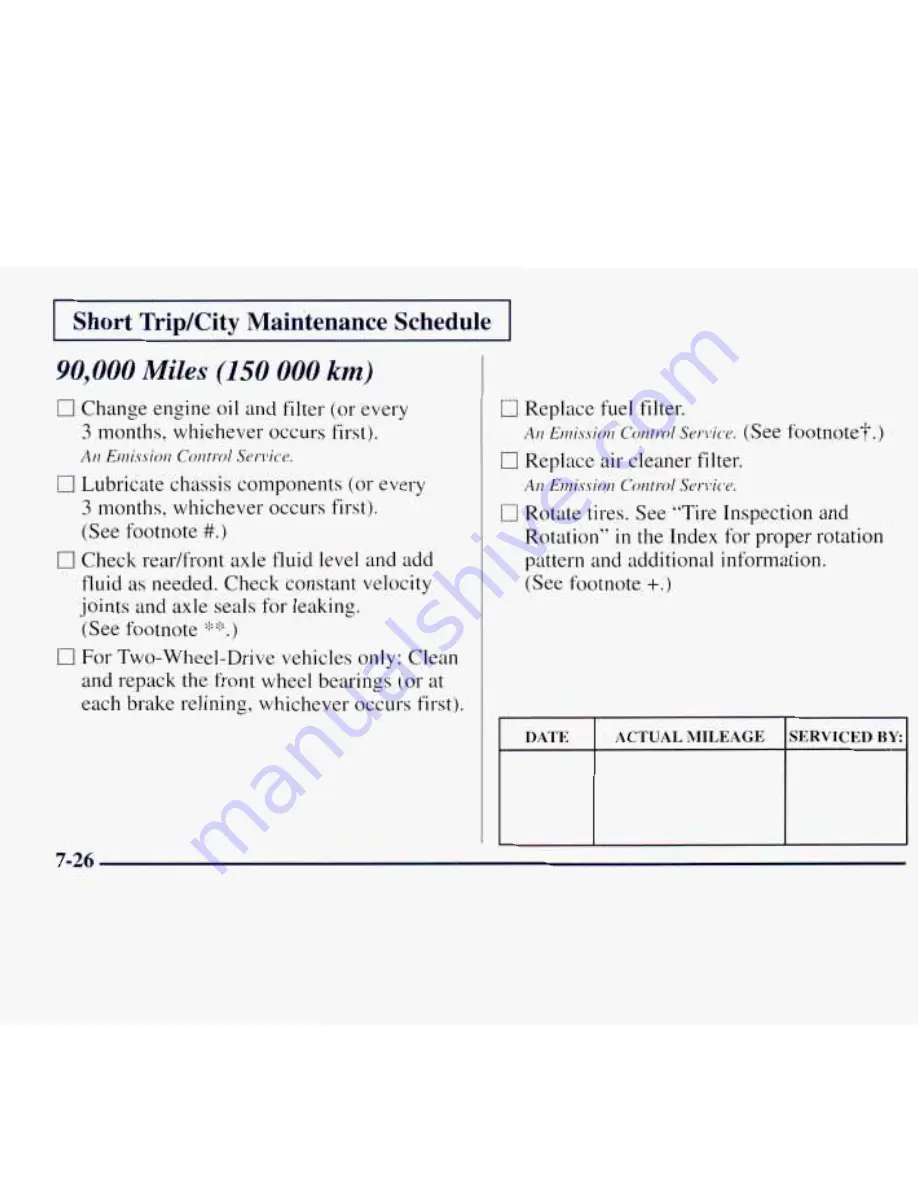 GMC 1997 Jimmy Owner'S Manual Download Page 349