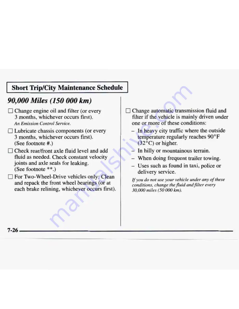 GMC 1997 Safari Owner'S Manual Download Page 350