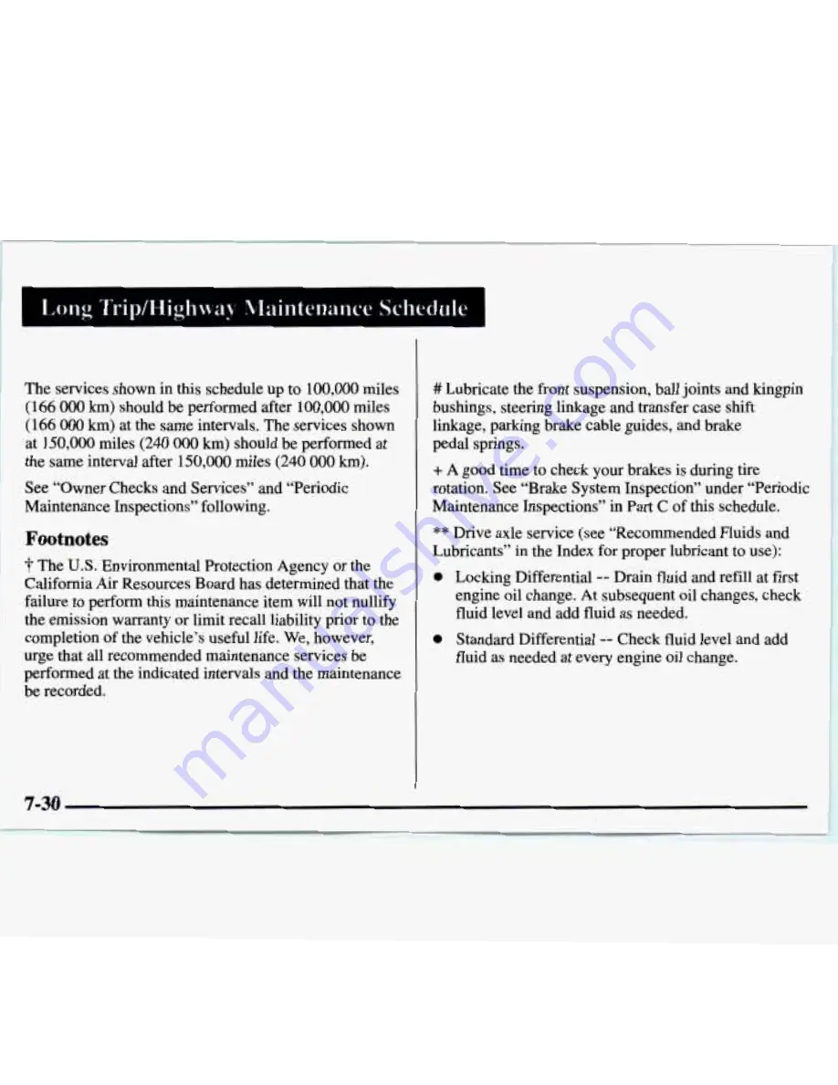 GMC 1997 Safari Owner'S Manual Download Page 354