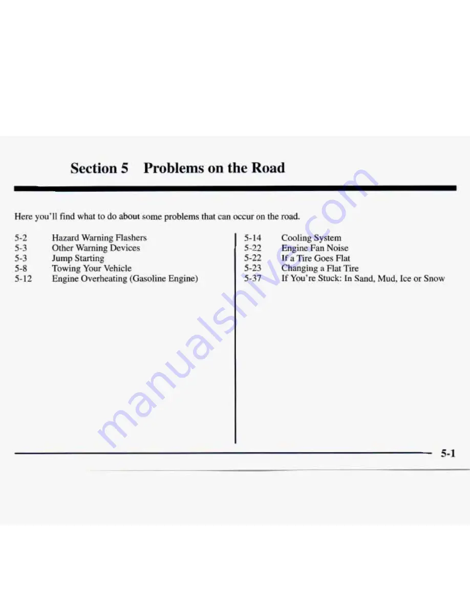 GMC 1997 Savana Owner'S Manual Download Page 195