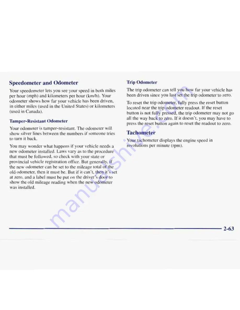 GMC 1997 Suburban Owner'S Manual Download Page 137