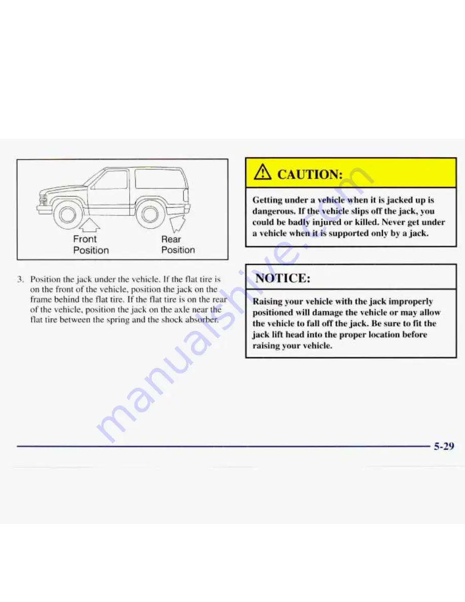 GMC 1997 Suburban Owner'S Manual Download Page 269