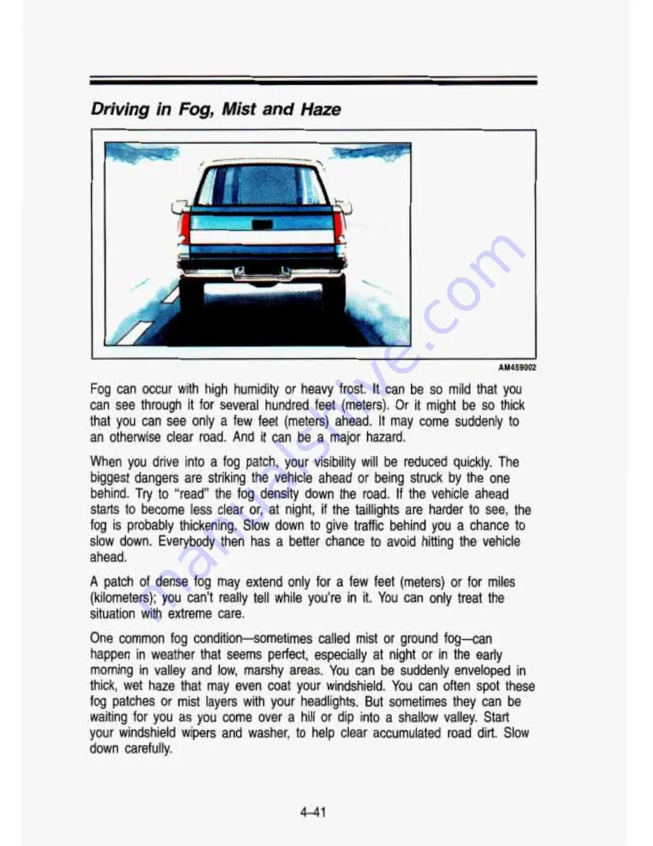 GMC 1999 Sierra 1500 Pickup Owner'S Manual Download Page 219