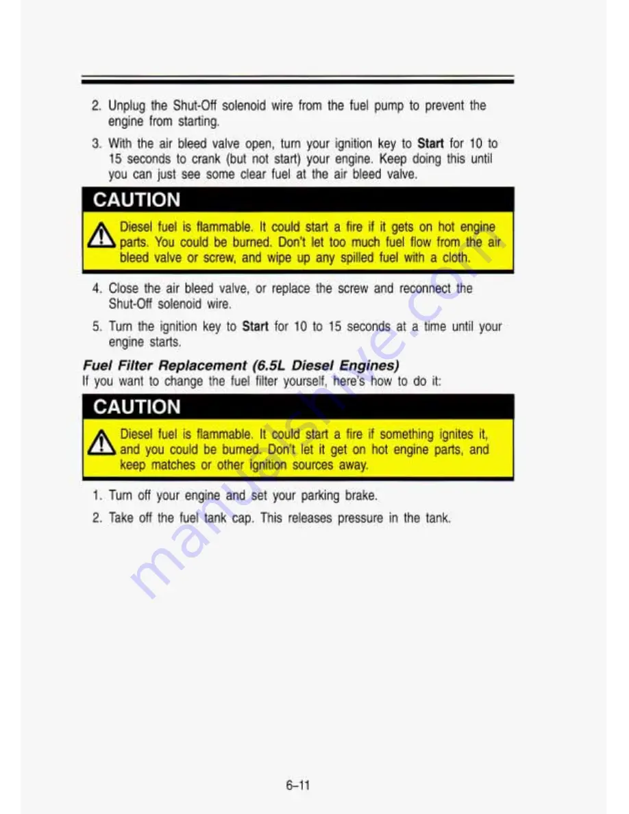 GMC 1999 Sierra 1500 Pickup Owner'S Manual Download Page 289